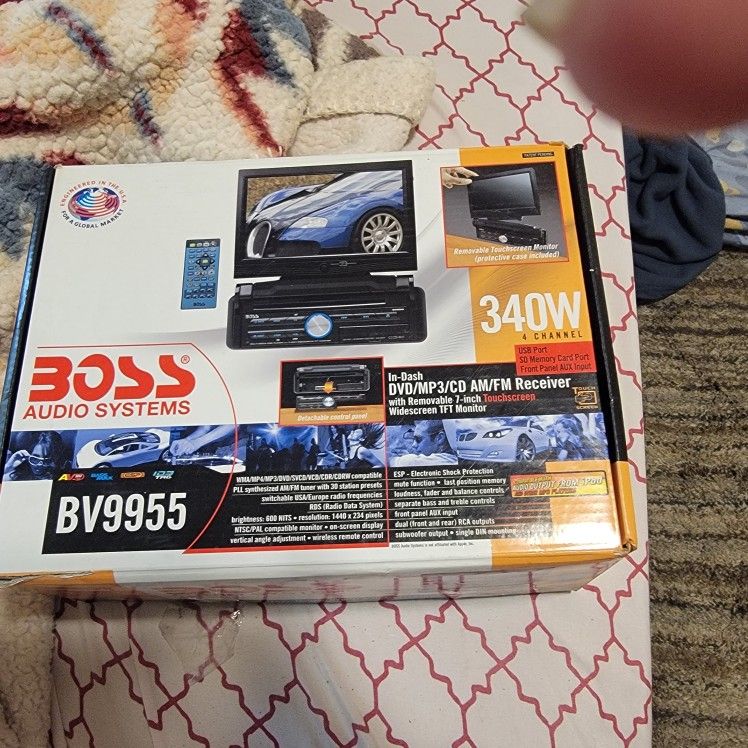 Estereo Boss Aux Dvd Usb Sd Memori