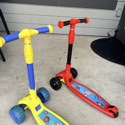 Adjustable Scooter Pair  ($40) 