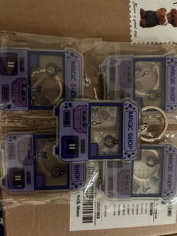 BTS acrylic shaker keychain