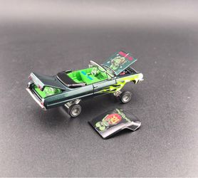 Finework 1:64 Chevrolet Impala Lowrider Green Rat Fink