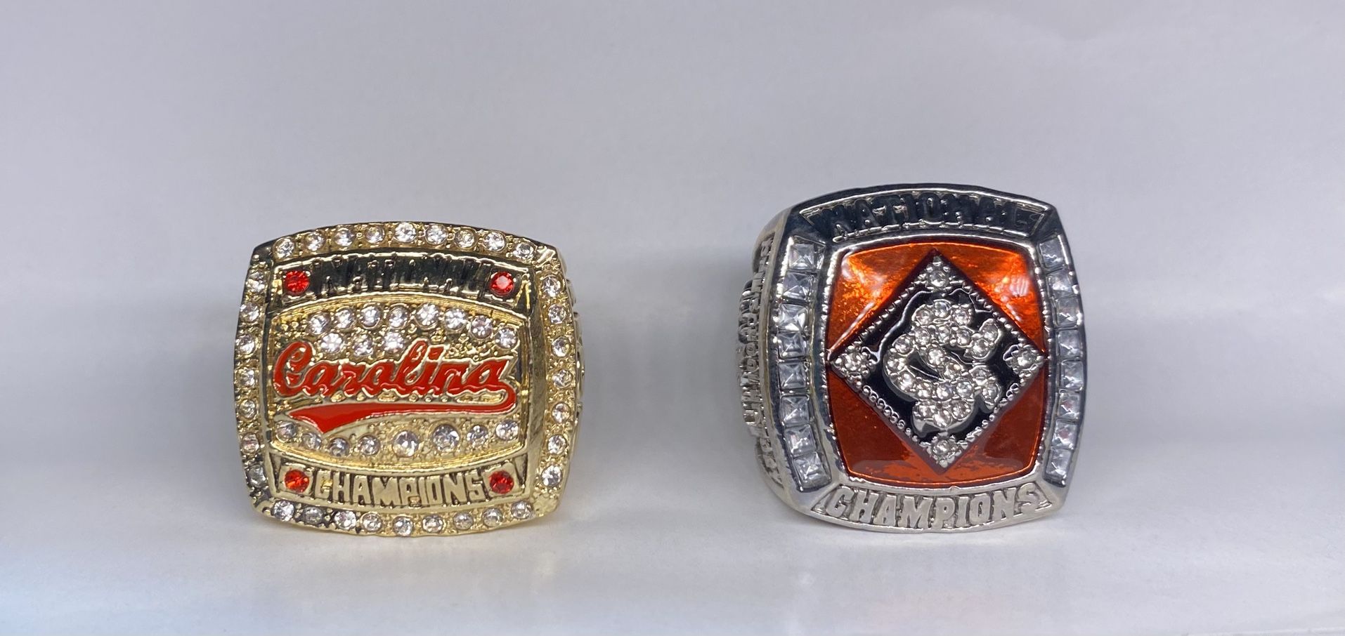 South Carolina Gamecocks Championship Rings Set 