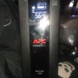 APC  Back Up Battery and Network Surge Protector.