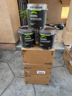 10 gallons sierra epoxy maintenance coating S60 clear $30 each