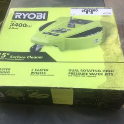 Ryobi pressure washer large cleaning disc
