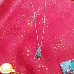 925 STERLING SILVER "" LITTLE KITTY 🐈""