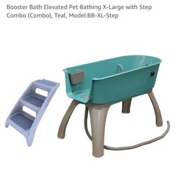 Booster Elevated XL Dog Bath With Stairs