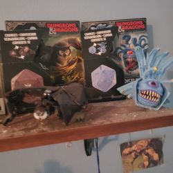 DnD Owlbear And Beholder Dice Monsters