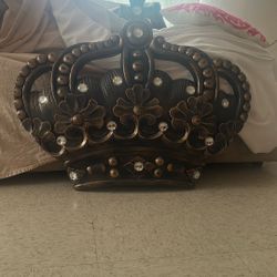 Large Wall Mounted Plastic Crown  