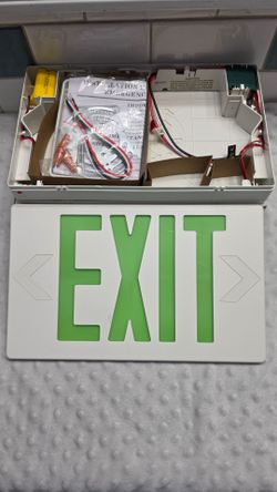 exit sign