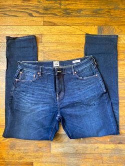 Flint And Tinder Straight Fit Blue Denim jeans Men’s Size 38x34