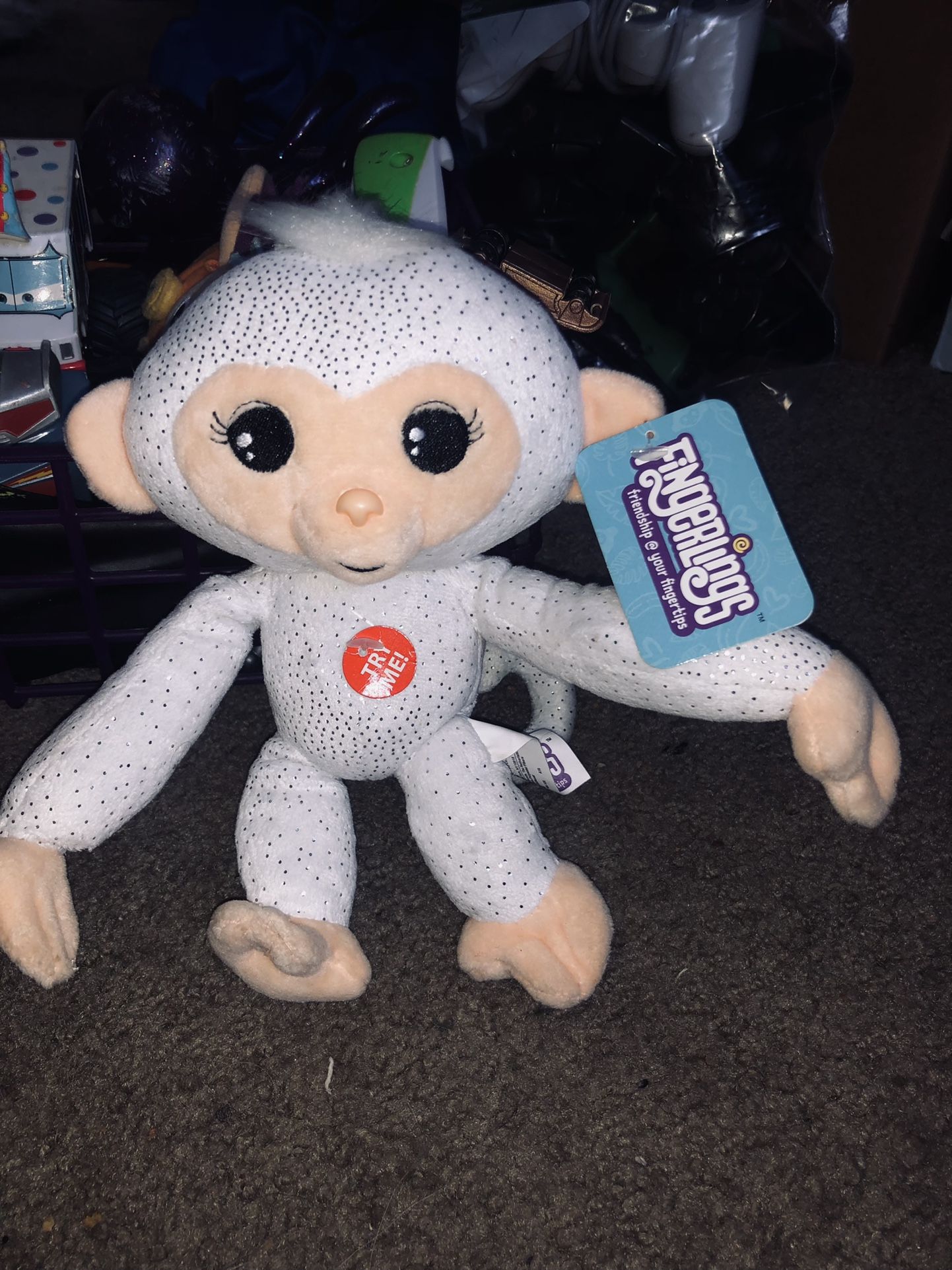 Fingerlings Stuffed Monkey 