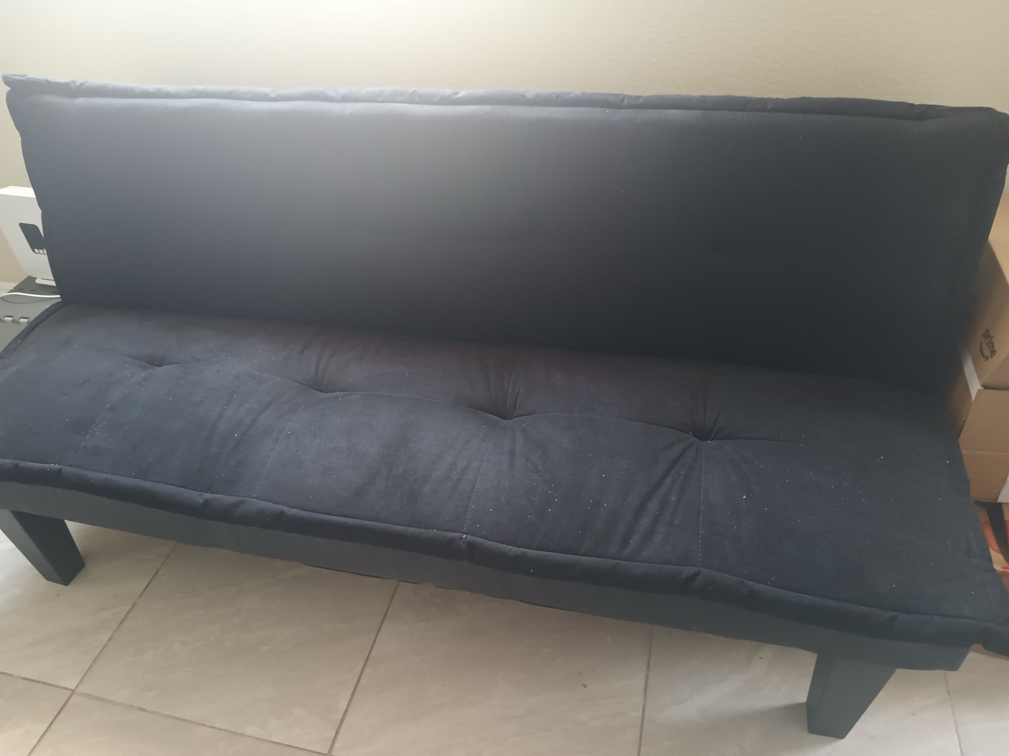 Black Futon Couch