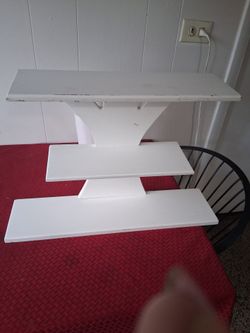 Bathroom shelf 3 step