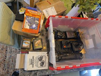 Atari 2600 Console Bundle with Games