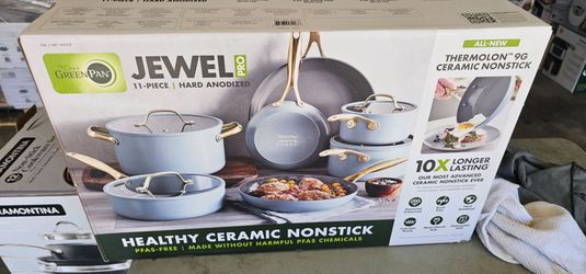 GreenPan Jewel Pro 11-piece Cookware Set