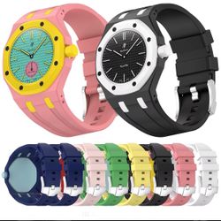 Swatch AP Royal Pop Wristbands
