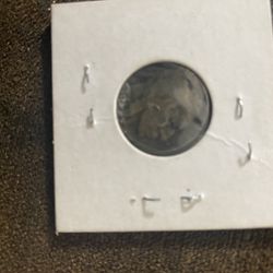 1837 D 3 Legged Buffalo Nickel
