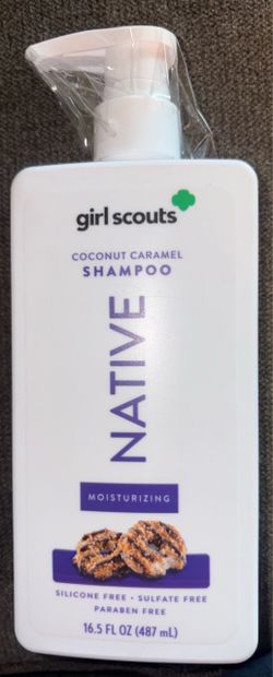 Native Girl Scouts Coconut Caramel Shampoo