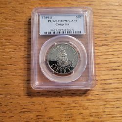 1989S Half Dollar Commemorative Congress
