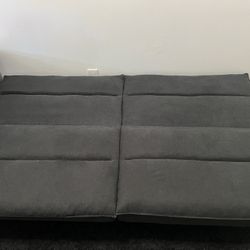 Pillow Top Futon Charcoal 