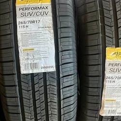 265/70/17 New Set Of HT Tires 