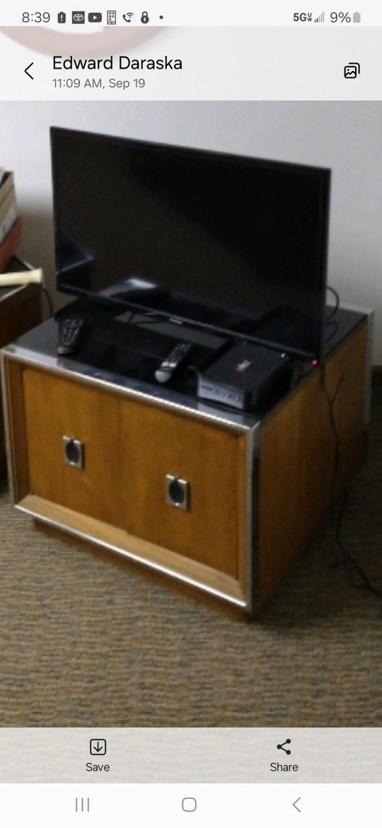 1970 Wood End Stroage Tables