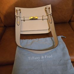 Tiffany And Fred All Leather Shoulder Bag