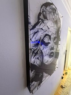 Marylin Monroe custom painting