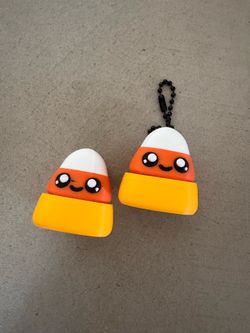 Candy corn clicker or keychain clicker