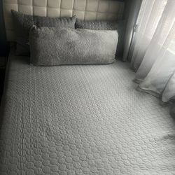 White Queen Size Bed Frame 