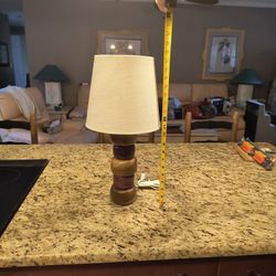 Hand Turned Desk Lamp