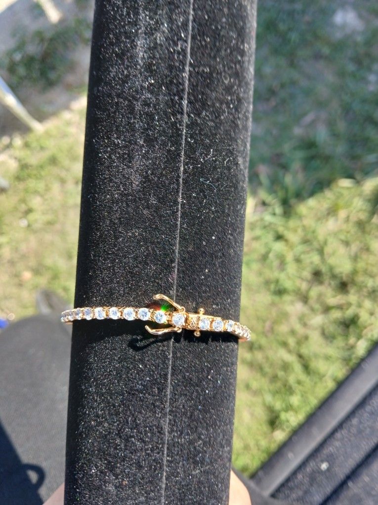 Sterling Silver Tennis Braclet