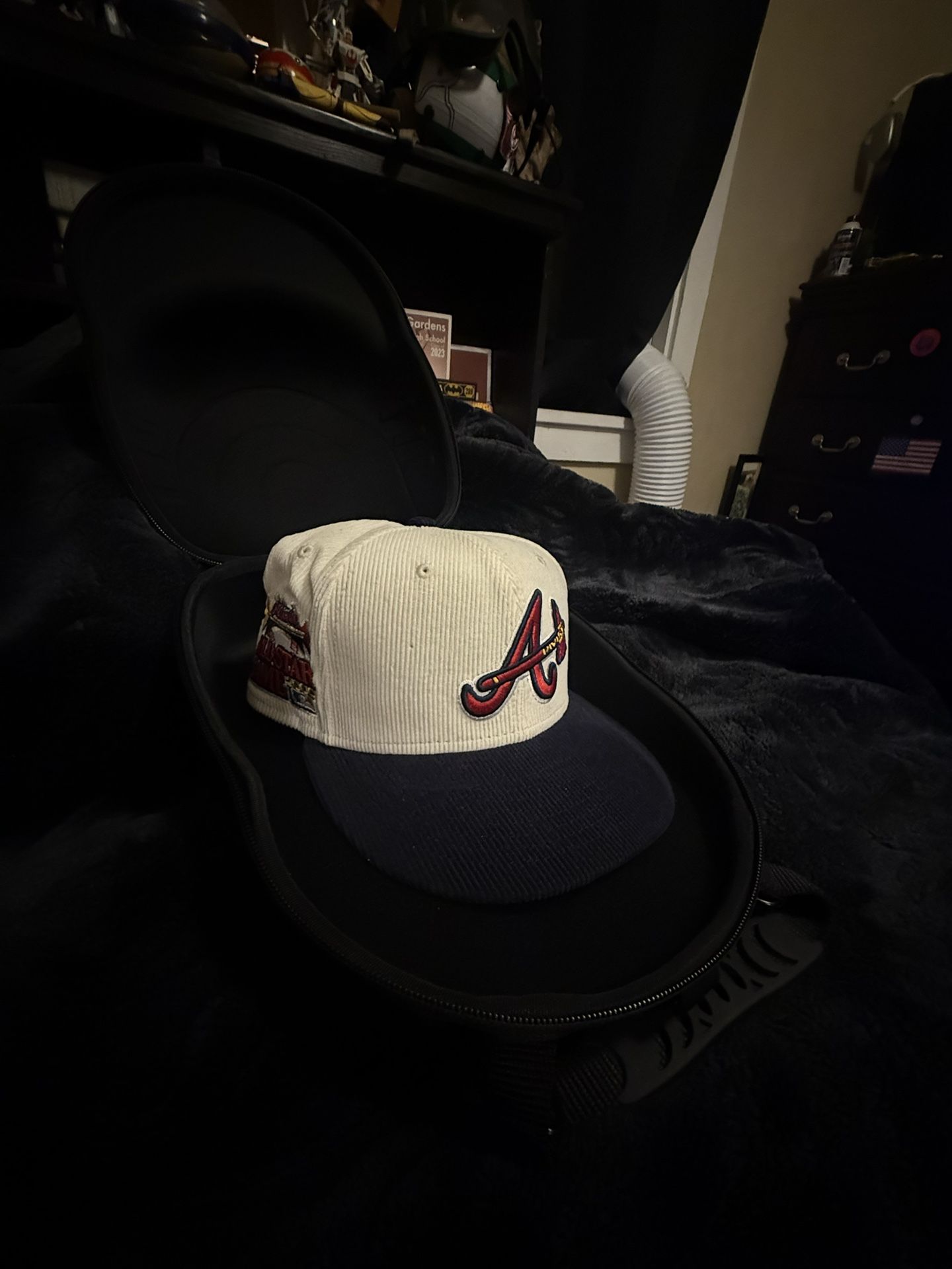 Braves Corduroy Fitted