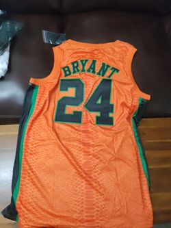 The Grinch Mama Jersey orange number 24 Kobe Bryant