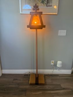 Custom Riverside Raincross Floor Lamp – 5’3” Tall