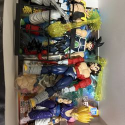 Dragon Ball Z Model Kits Lot