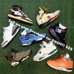 I Buy Sneakers/Sneaker Boxes!