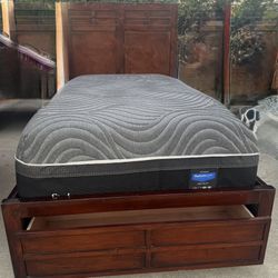 Twin Bed In Good Conditions Complete