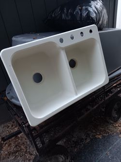 Sterling Hard Plastic Sink 