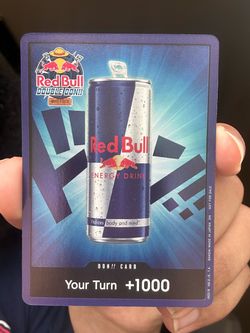 One Piece Red Bull DON!! Promo Card