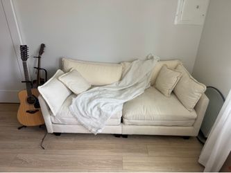 Cream couch