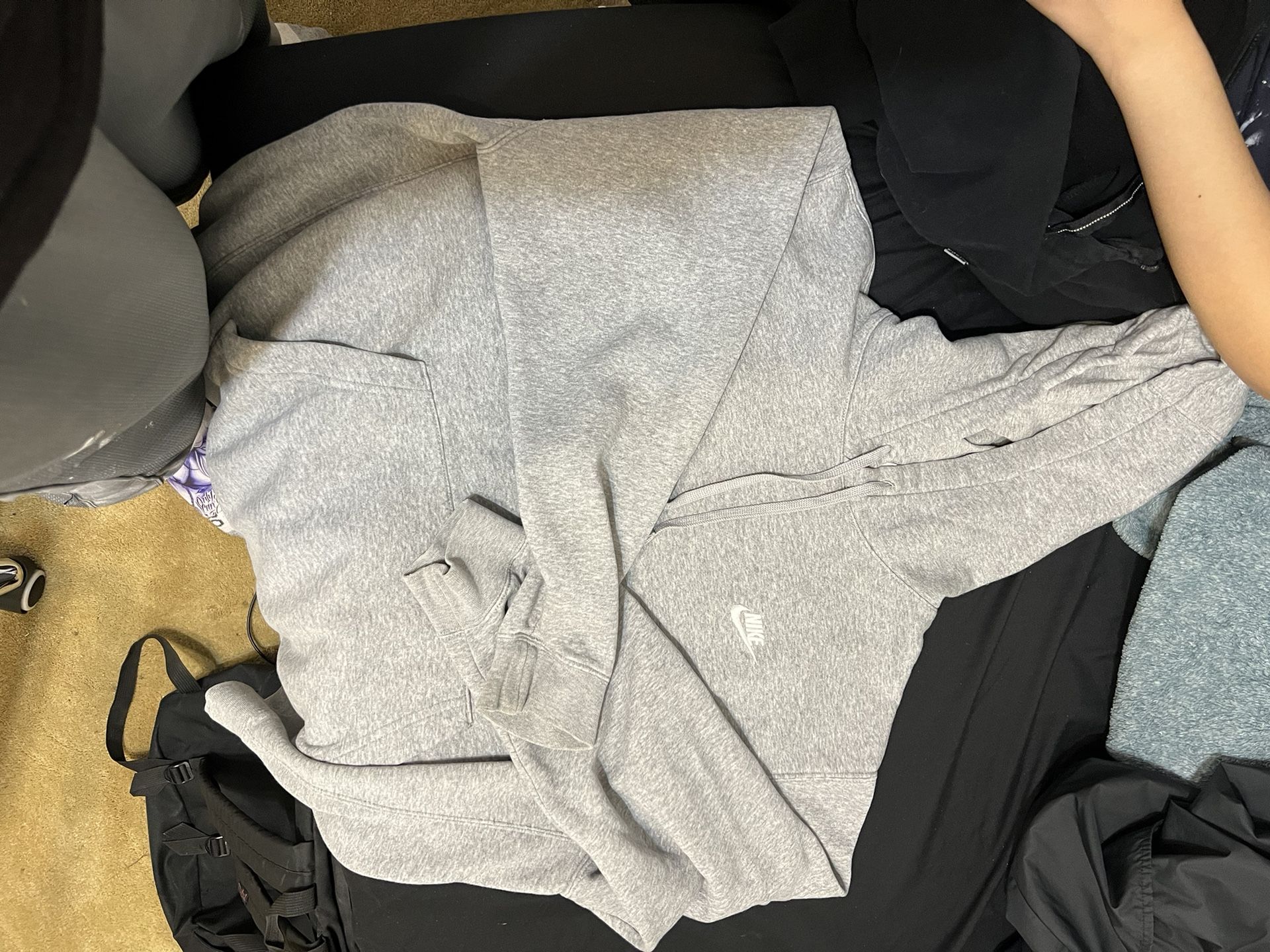 Grey Nike Hoodie