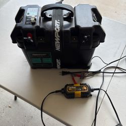 Marine Battery And Box