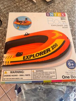New inflatable boat