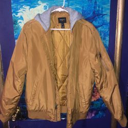Mustard Forever 21 Bomber Jacket 