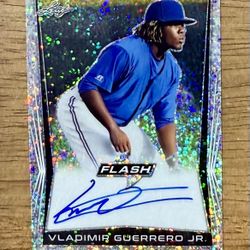 2018 Leaf Flash Vladimir Guerrero Jr. Autographed #BAVG1 Rookie RC Blue Jays