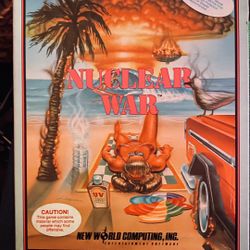 Nuclear war Vintage PC Game 1989