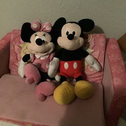 Mickey & Minnie Mouse Plushie