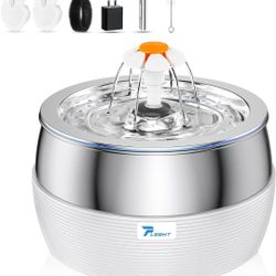 Pet Drinking Fountain Stainless Steel 