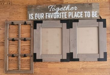 Photo Frames, Word Wall Art, Wooden Window Frame (Sold Separately as Well)